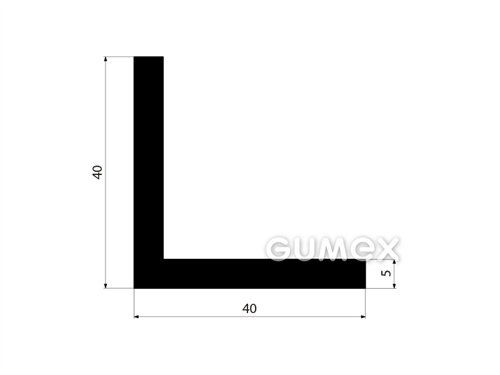GUMOVÉ PROFILY TVARU "L" - EPDM